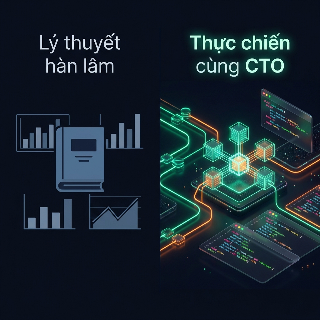 Học Hàn Lâm vs. Thực Chiến cùng CTO: Ranh giới phân định Data Analyst nghìn đô